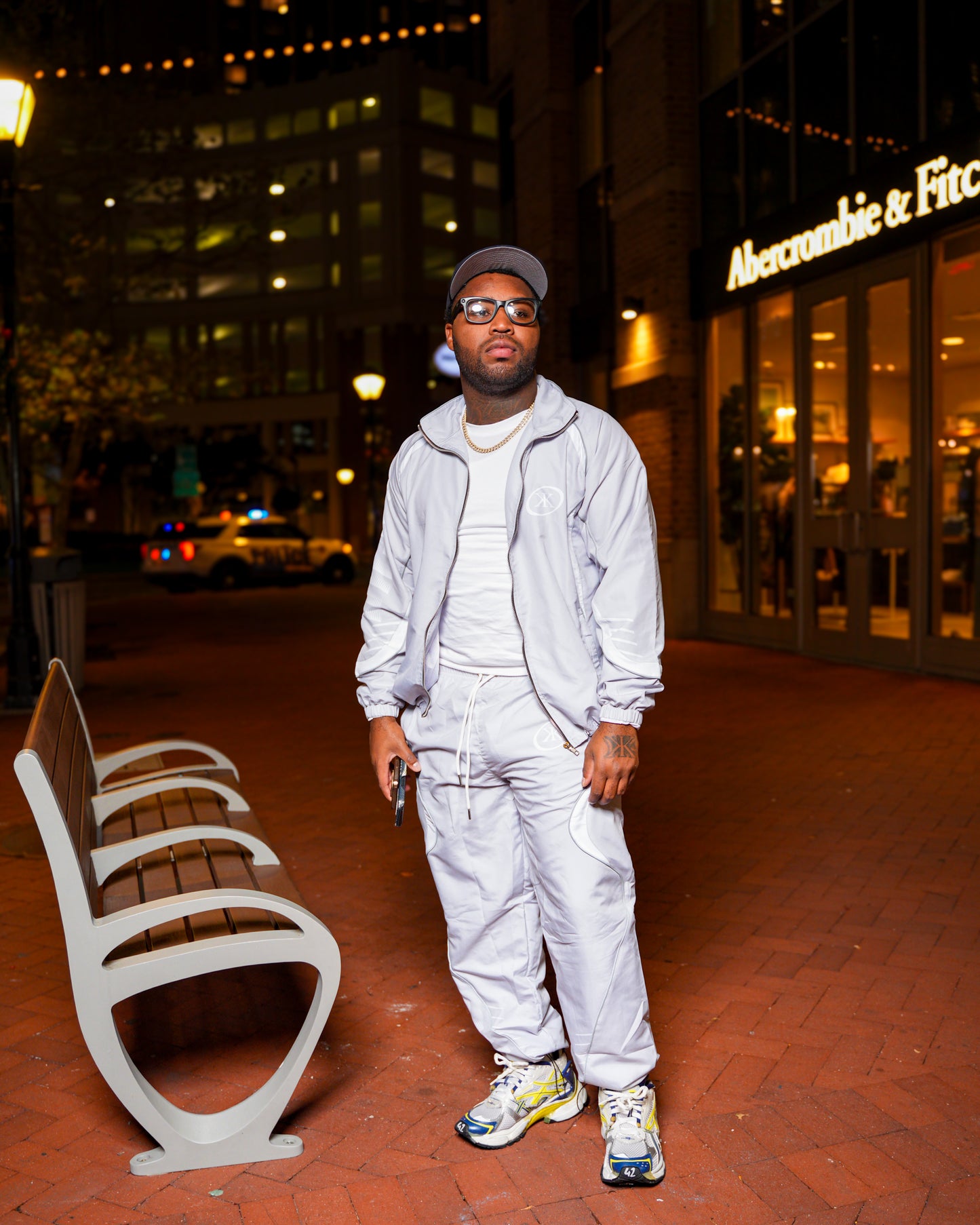 ESSENTIALS NYLON POLYESTER TRACK SUIT