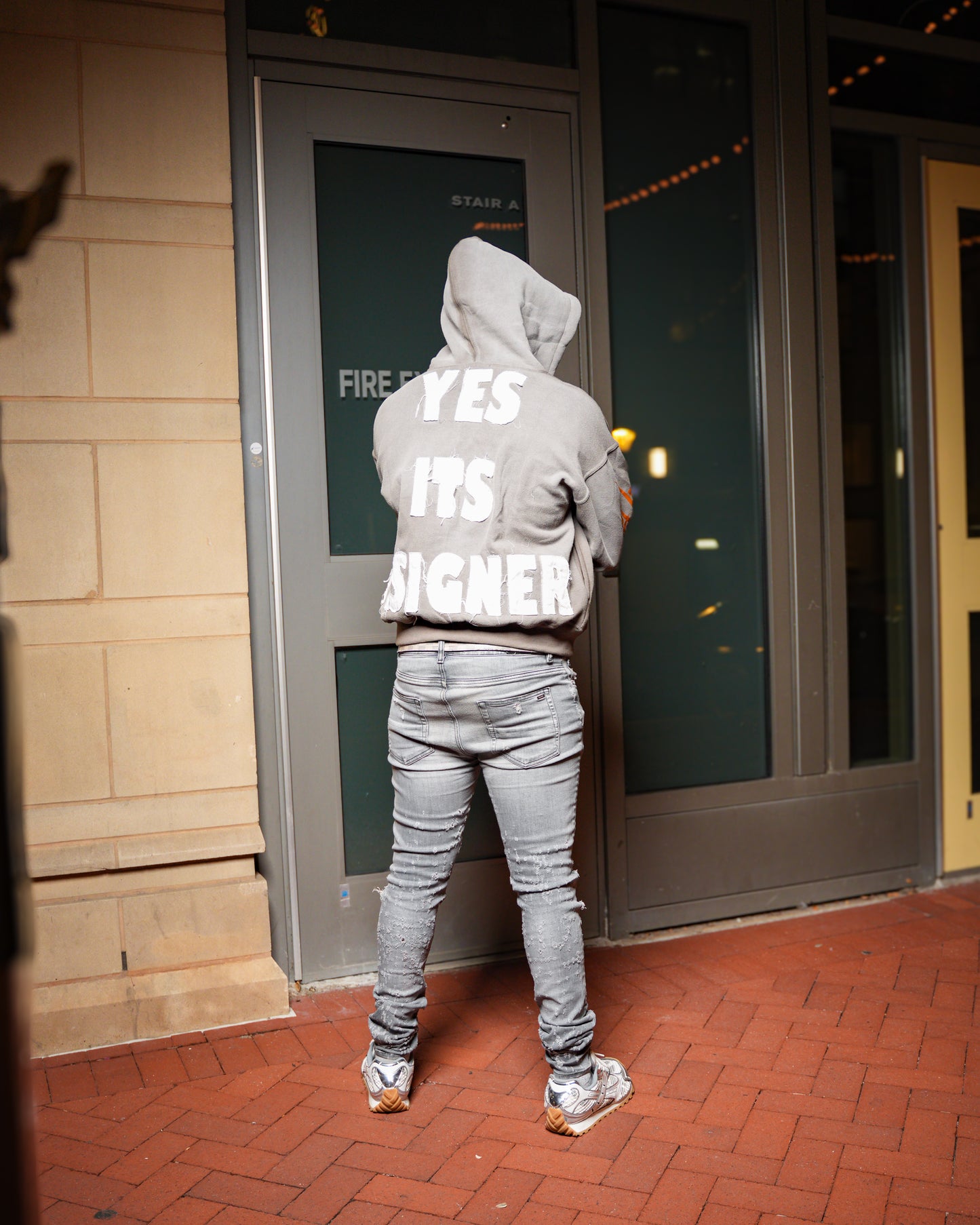 YES ITS DESIGNER HOODIE